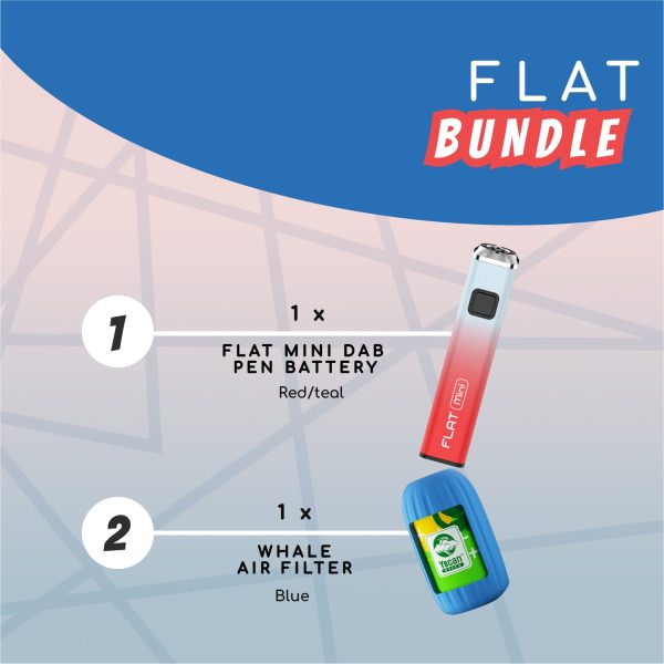 Yocan FLAT BUNDLE - Red teal Online Hot Sale