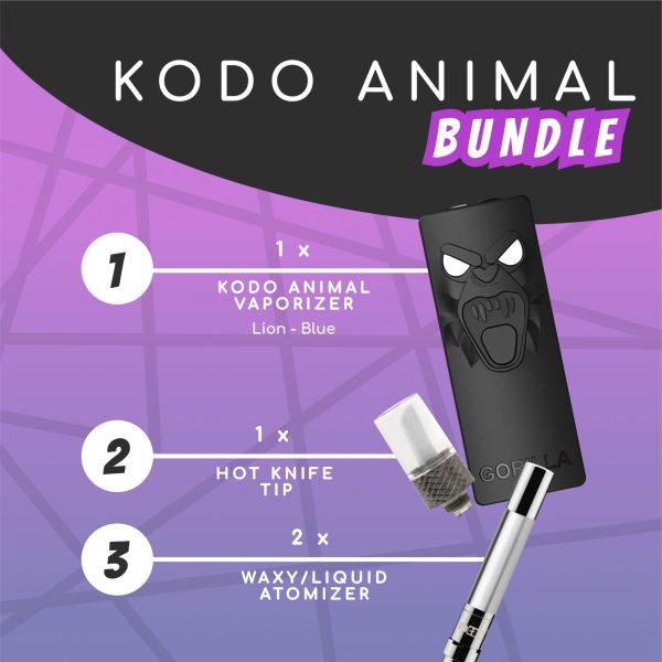 Yocan Kodo Animal BUNDLE - Black Gorilla Discount