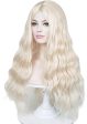 Aicos 27inches Blonde Sarah Cosplay Curly Wig For Woman Girl Synthetic Wigs for Daily Use Halloween Party Anime Costume Online now