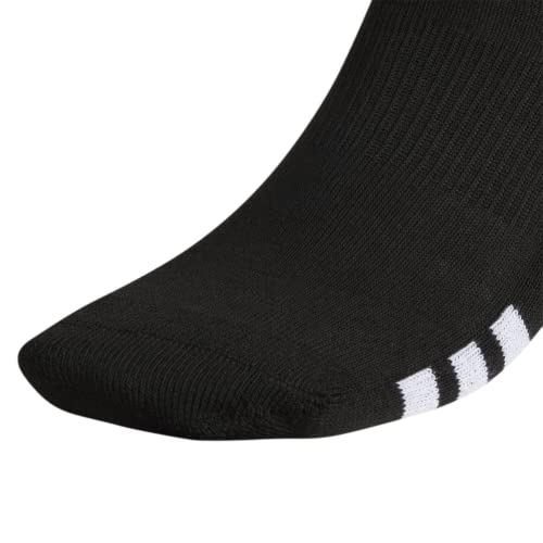 adidas Unisex Rivalry Soccer (2-pair) OTC Sock Team, Black White, Medium US For Sale