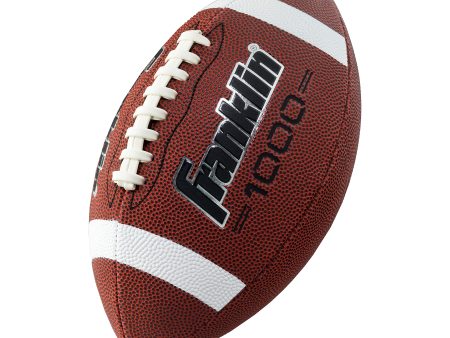 Franklin Sports Grip-Rite Junior Football — Fun Youth-Size Synthetic Leather Football for Kids’ Games Online Sale