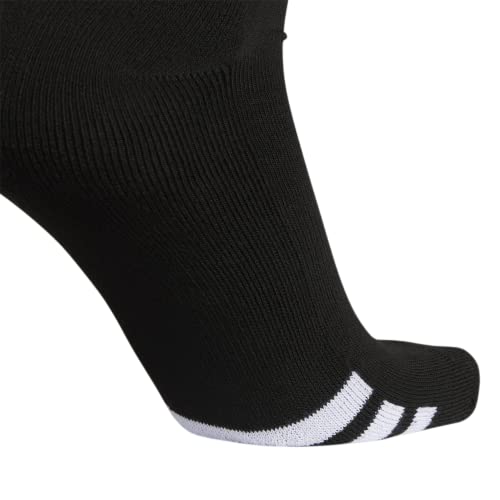 adidas Unisex Rivalry Soccer (2-pair) OTC Sock Team, Black White, Medium US For Sale