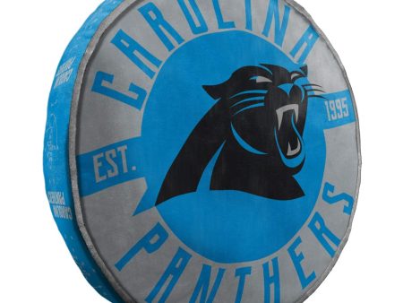 Northwest NFL Carolina Panthers Cloud to Go StylePillow, Team Colors, One Size For Sale