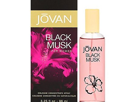 Jovan Black Must perfume 3.25 cologne concentrate spray Online Hot Sale