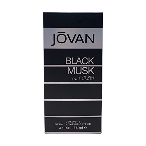 Jovan Black Musk Eau de Cologne for Men, 88ml Cheap